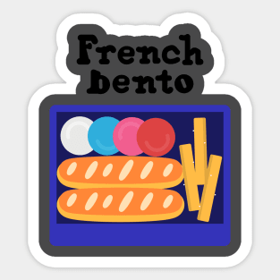 French Bento Sticker